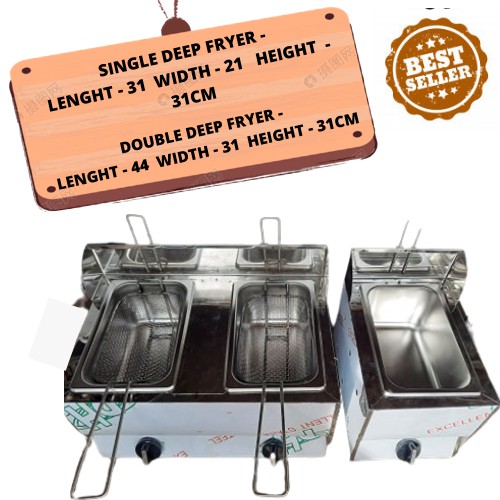 QUALITY GAS TYPE DEEP FRYER SINGLE OR DOUBLE Shopee Philippines