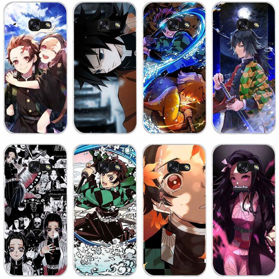 Samsung Galaxy A5 2015 2016 a5 2017 a3 2016 a7 2018 A80 Case TPU Soft  Silicon Protecitve Shell Phone casing Cover Demon Slayer Anime | Shopee  Philippines