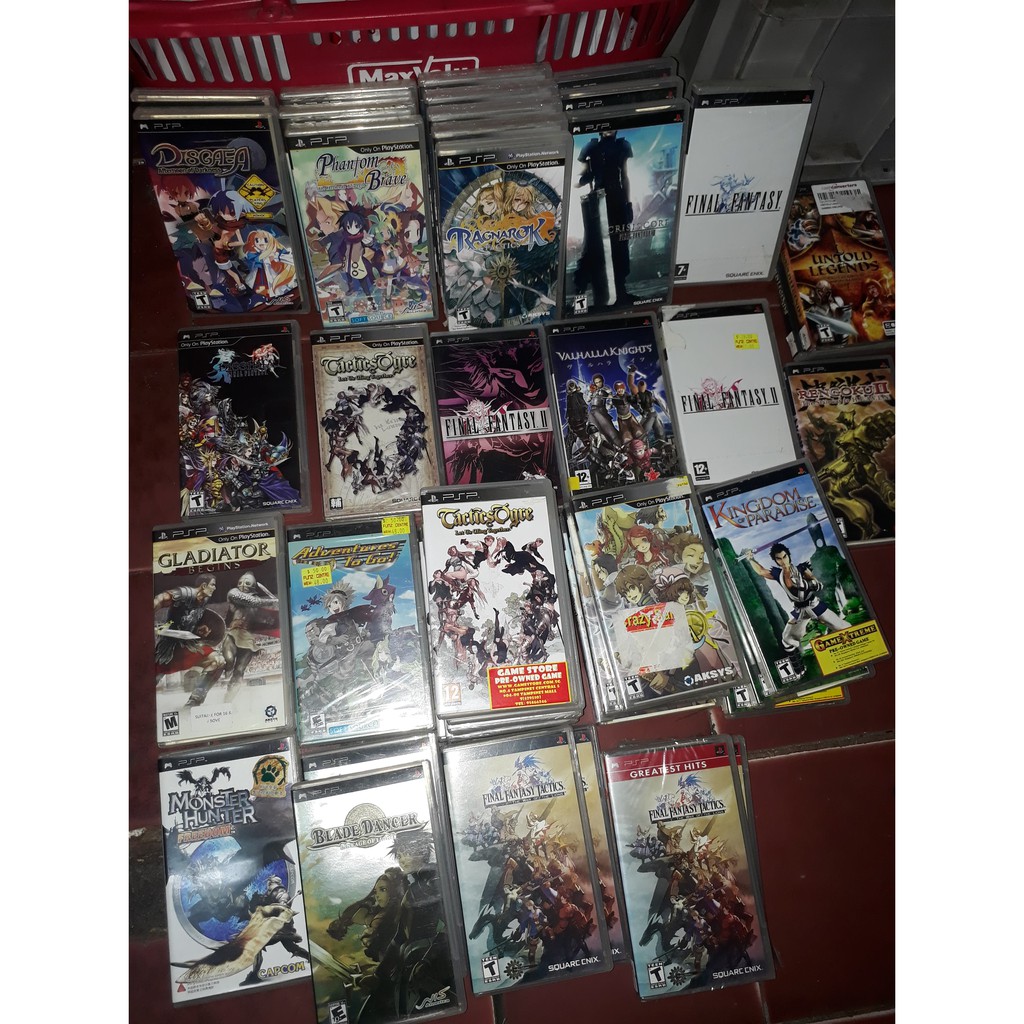 Shopee on sale psp game