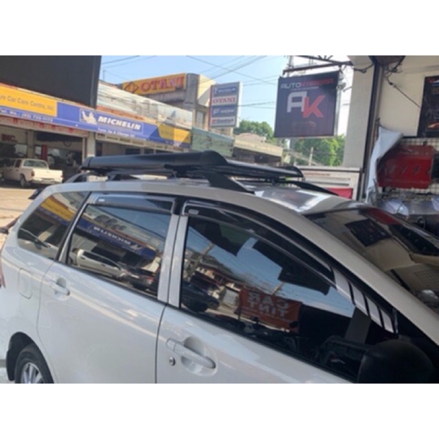 Toyota Avanza Innova Roof Rail NO DRILL Functional 50kgs Shopee Philippines