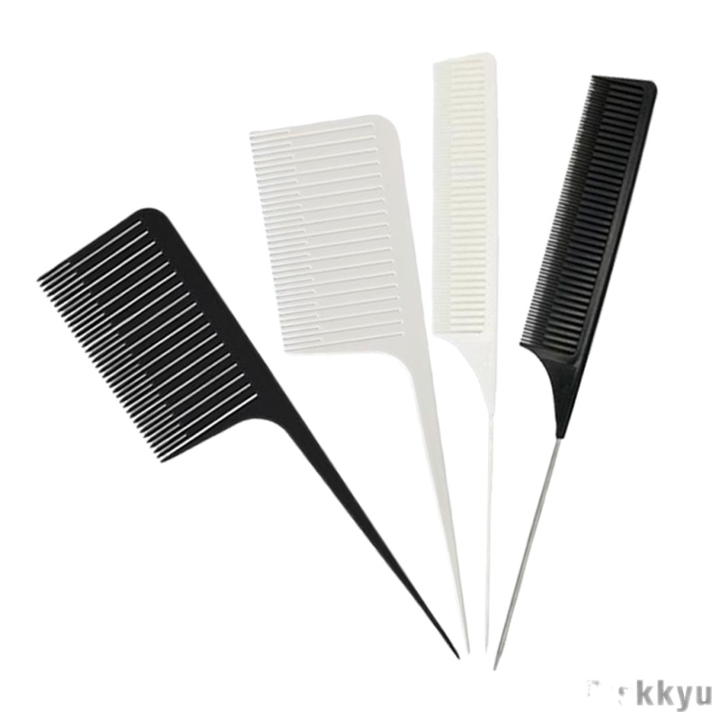 4x AntiStatic Hair Comb Weaving, Highlighting Foiling Hair Comb