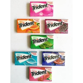 Trident Assorted Flavor SUGAR FREE GUM | Island Berry | 14 sticks per ...