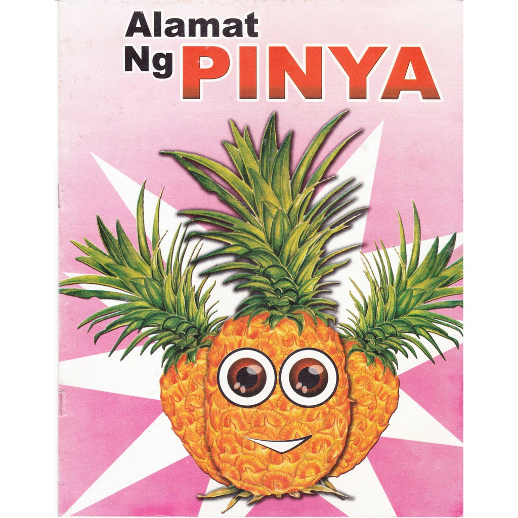 Story Book Coloring Book English Tagalog Alamat Ng Pinya Shopee Philippines 5758