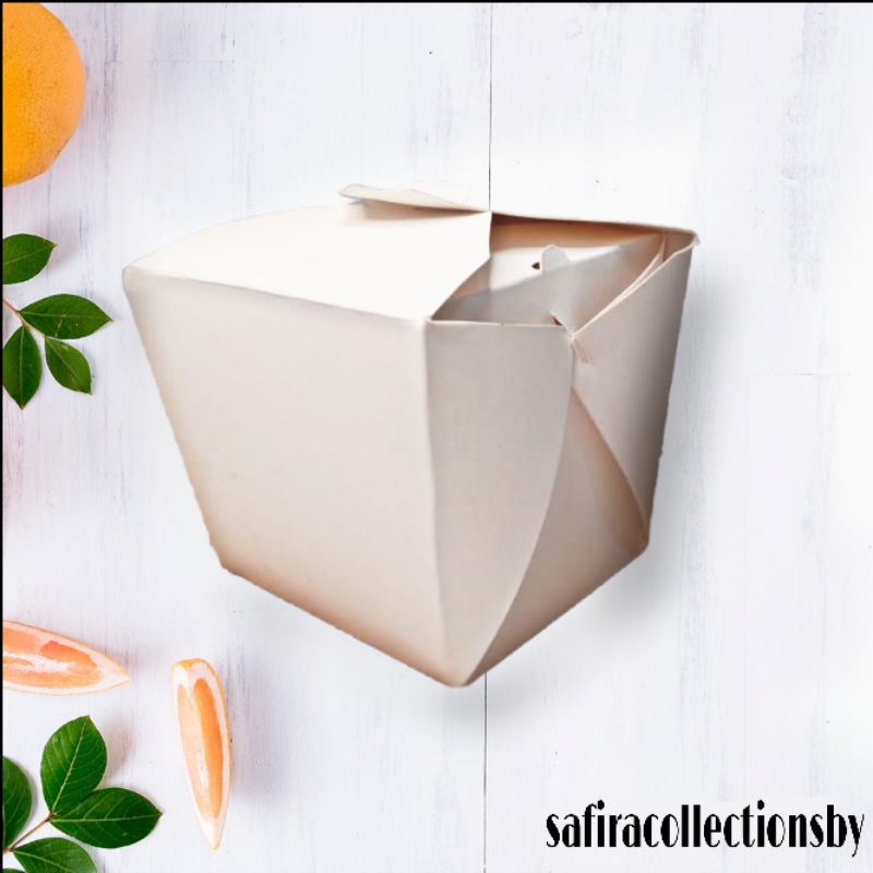 《10 Pcs》rice BOX FOOD FAIL BOX RICE BOX PACKAGING FOOD PACKAGING IVORY ...