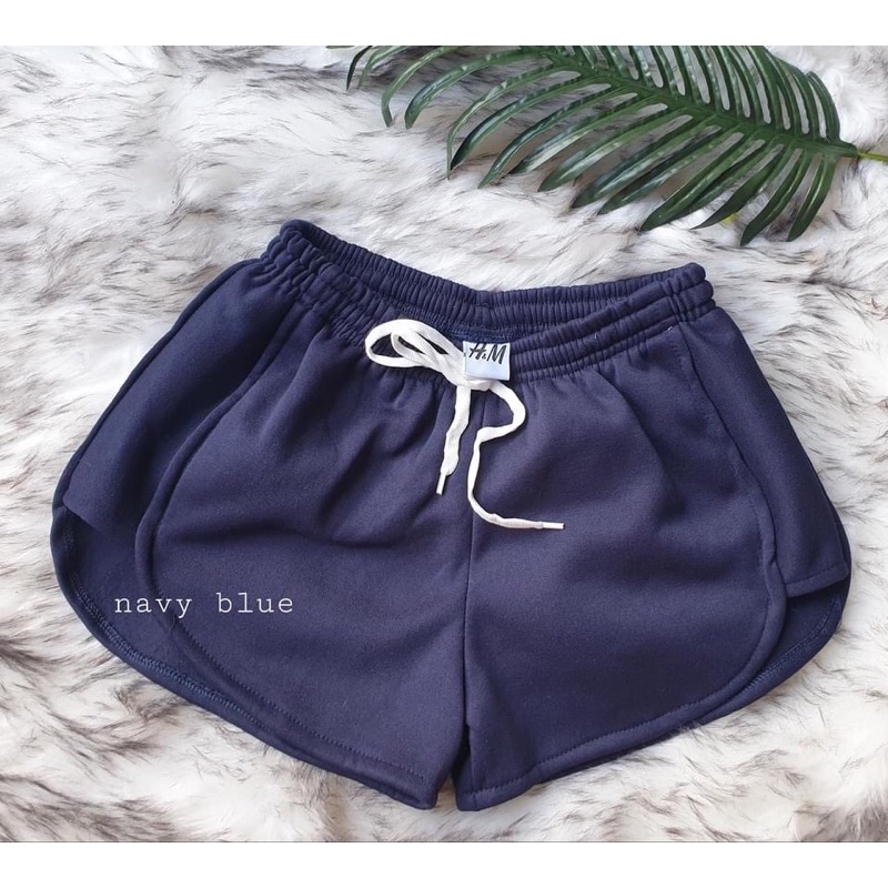 H M Drawstring Booty Shorts With etiketa inspired