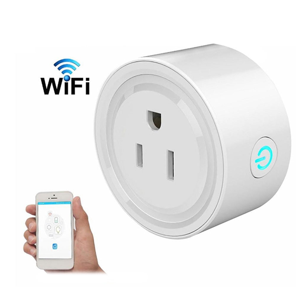 Wifi Smart Plug Power Remote Control Socket US Plug Compatible with ...