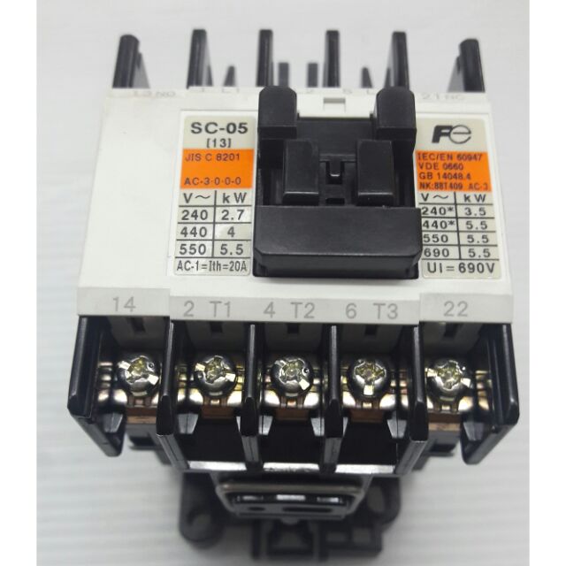SC-05 ORIGINAL FUJI JAPAN CONTACTOR 200-240VAC | Shopee Philippines