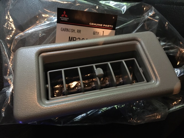 Original Mitsubishi Pajero Rear AC Vent Aircon Louver | Shopee Philippines