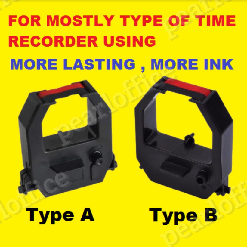 Time Recorder Ink Ribbon / Punch Card Machine Ink Ribbon ( PREMIUM ...
