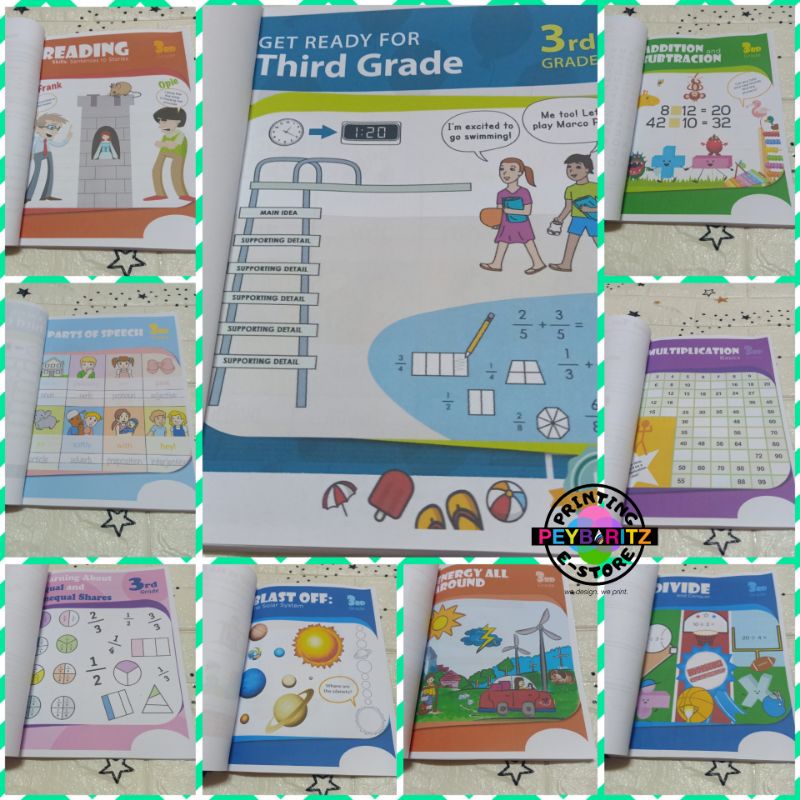 GRADE 3 WORKBOOK 100 PAGES | Shopee Philippines