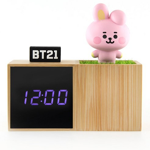 BTS/BT21] Royche BT21 Baby LED Digital desk clock MANG KOYA SHOOKY RJ COOKY  CHIMMY TATA | Shopee Philippines