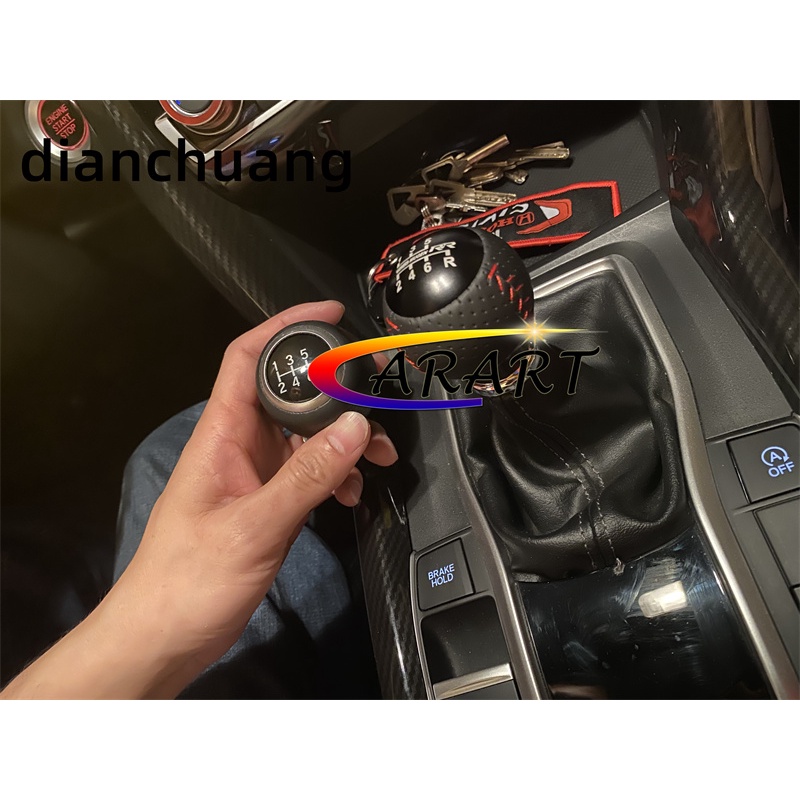 Mugen Shift Knob 5 6 Speed M10*1.5 Racing Leather Gear Shift Knob For