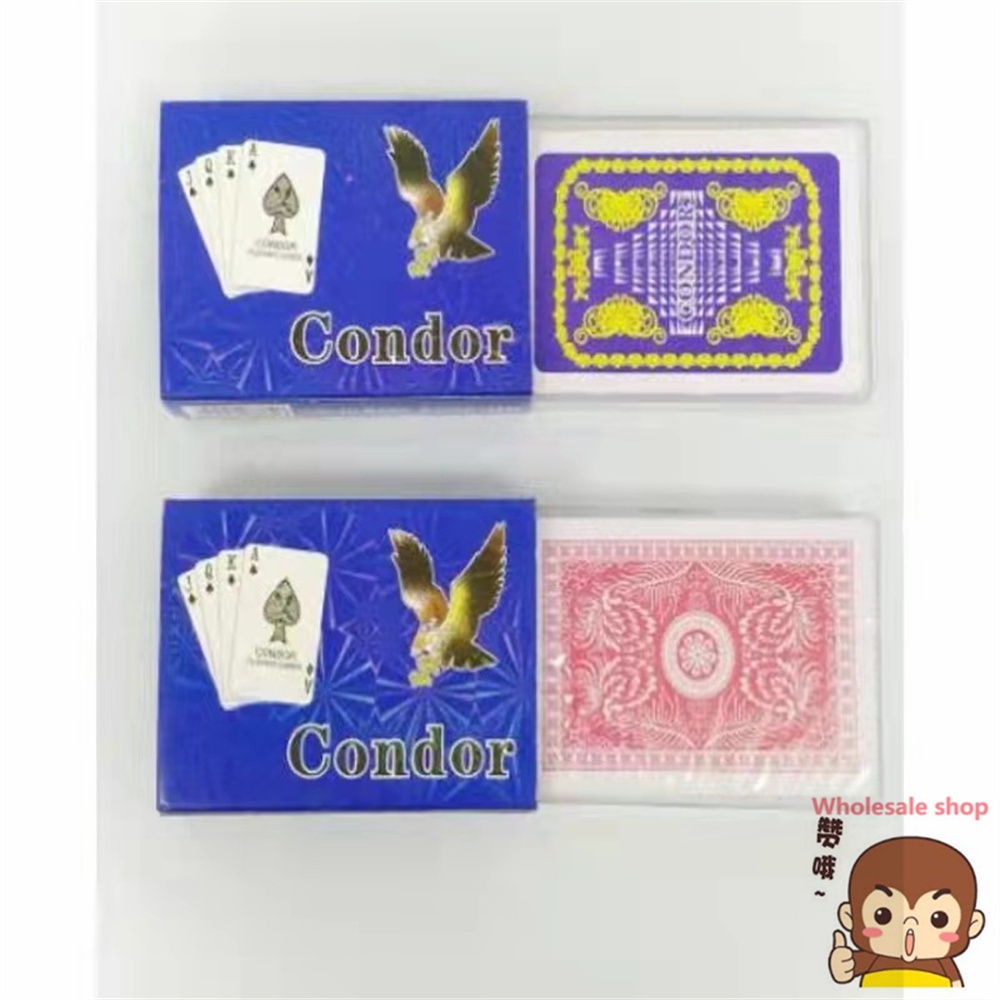 Jp ⭐Condor Waterproof Plastic Playing Cards(perbox 12pcs) | Shopee ...