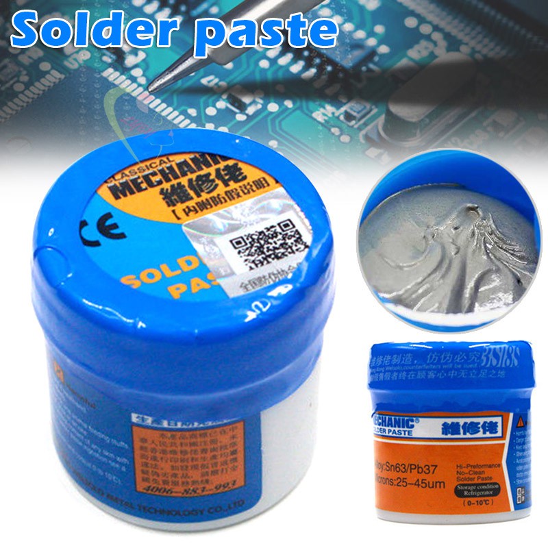 LE Mechanic Reparing Solder Soldering Paste XG-50 Tin Mud SMT 35g ...