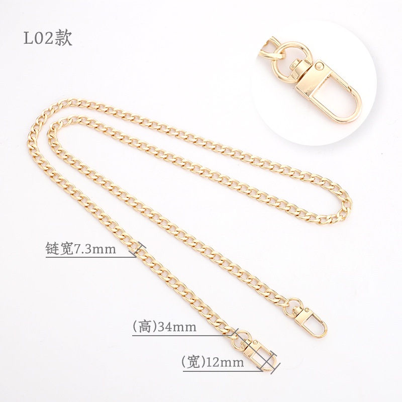 Handbag gold chain on sale