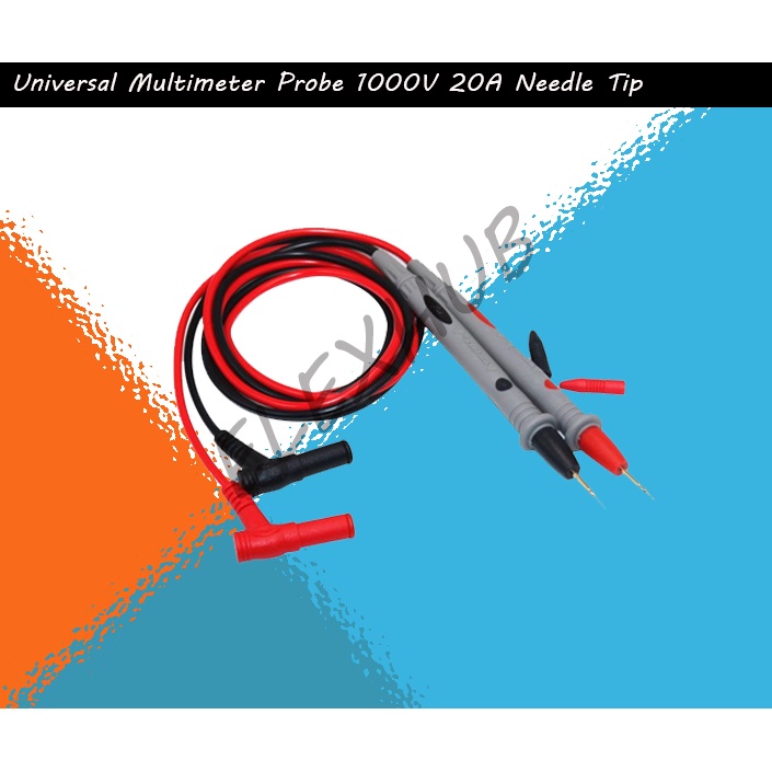 PT1005 10A Universal Digital Multimeter Probe Test Leads Pin Tip Multi ...