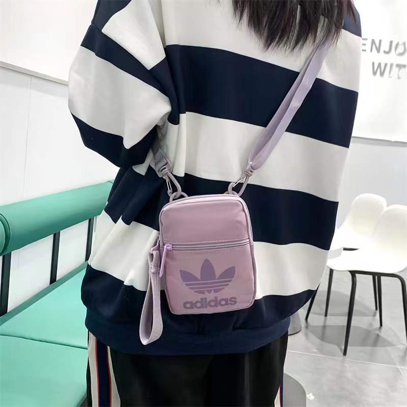 Adidas small Canvas Sling Bag Chest Bag Waist Pouch Bag Sling Bag