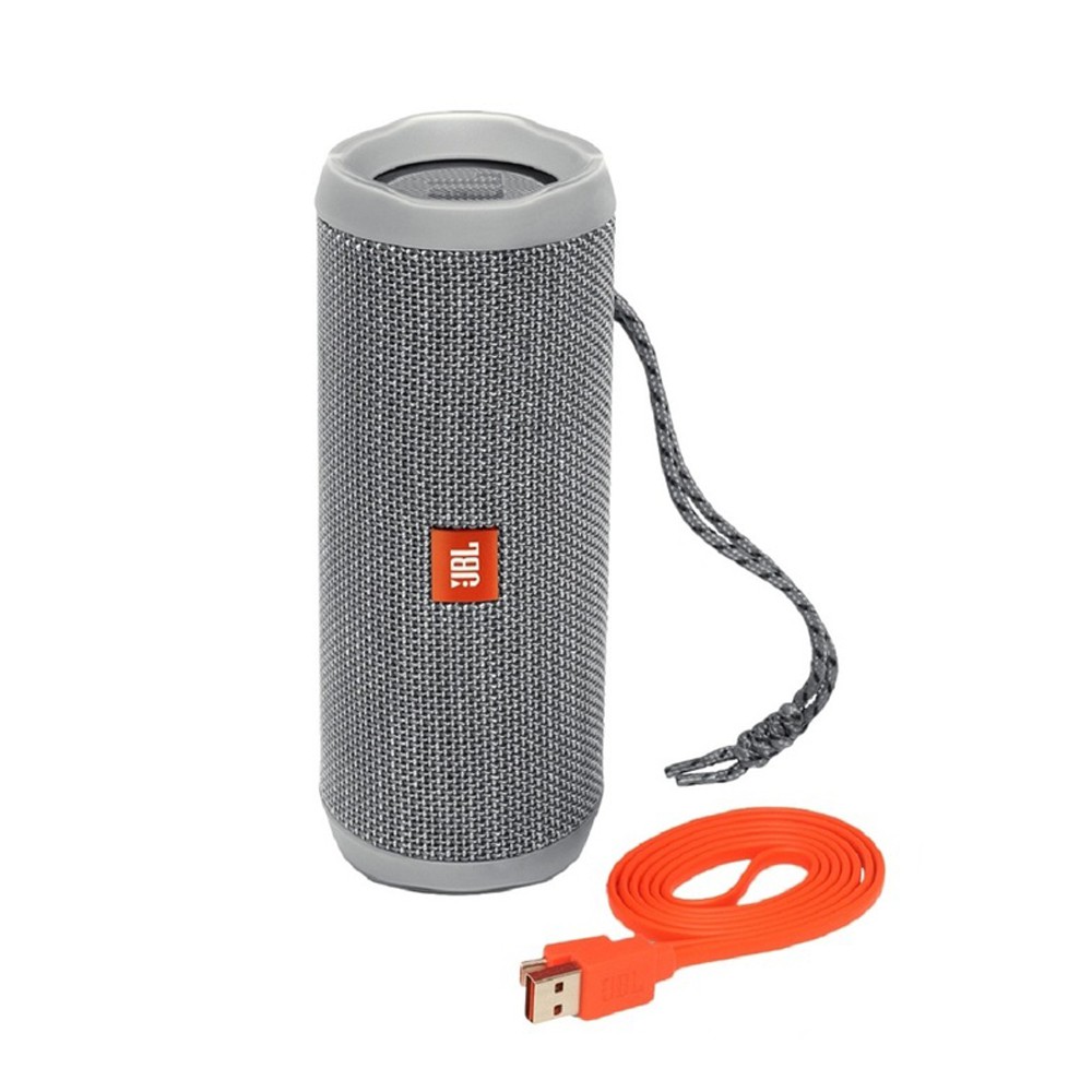 JBL Flip 4 Waterproof Portable Bluetooth Speaker (Grey) Shopee