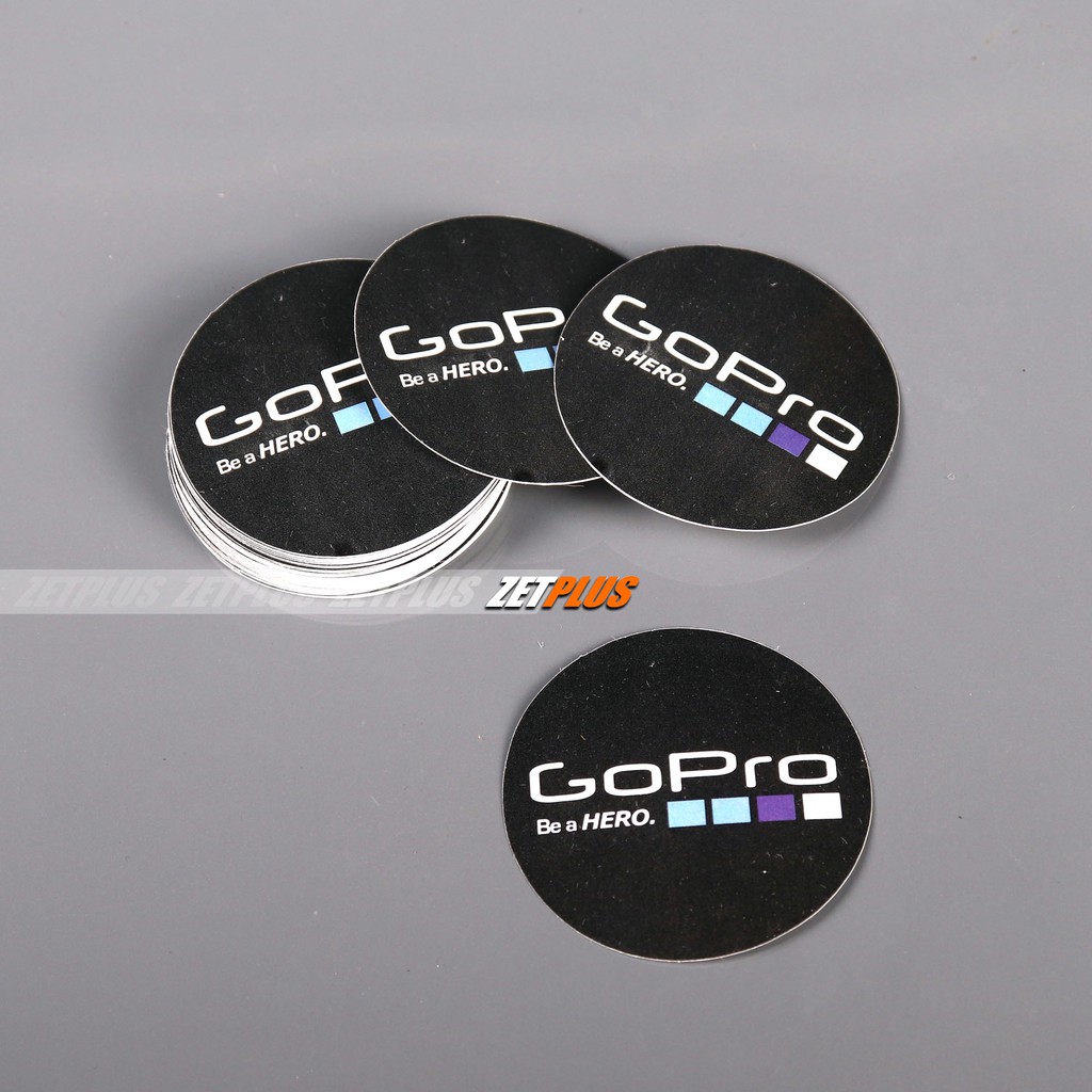 Gopro Be a HERO GRAFTAC STICKER (glossy lamination)/action cam/emblem ...