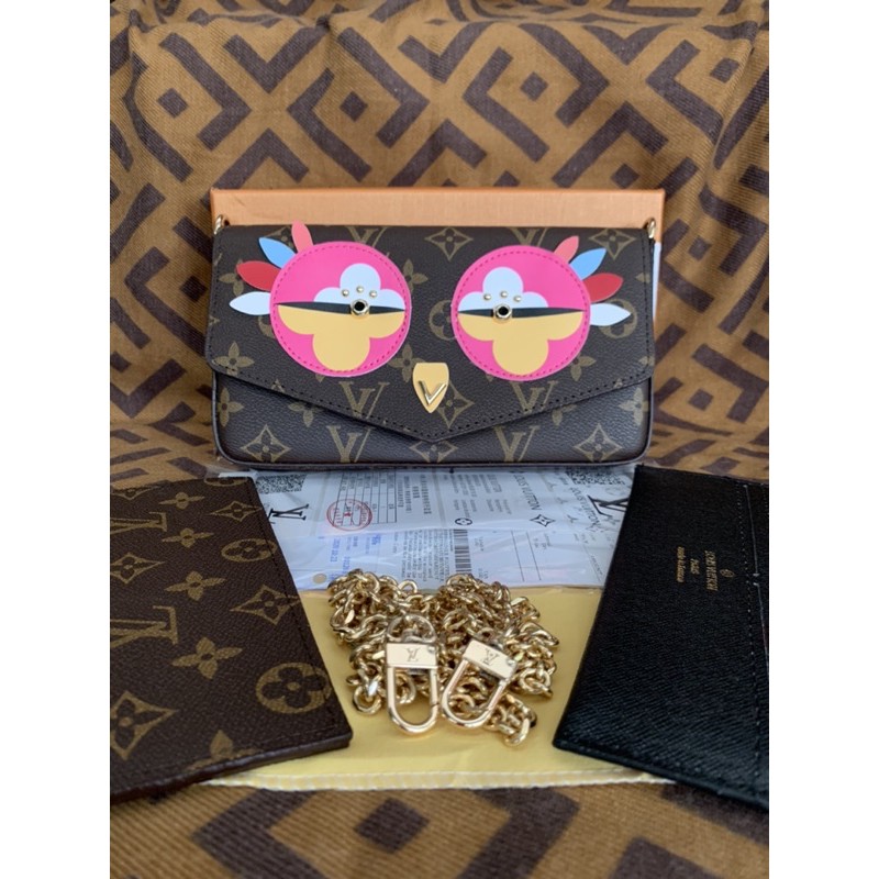 LV Owl Felicie 3 in 1 Sling Wallet