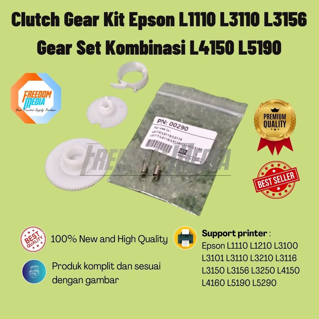 Gear CLUTCH KIT SET Mechanical PRINTER EPSON L1110 L 3110 L3110 L3116 L3150 L3156 Shopee