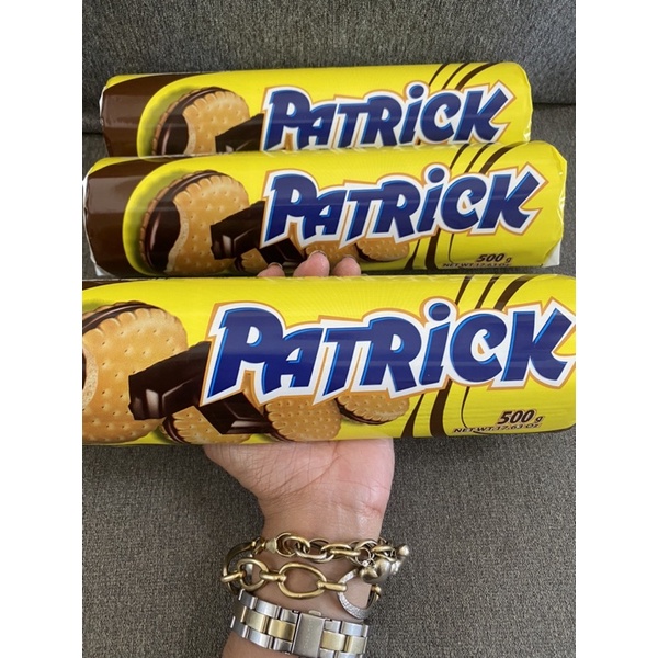 Patrick Cream Filled Biscuits 500g | Shopee Philippines