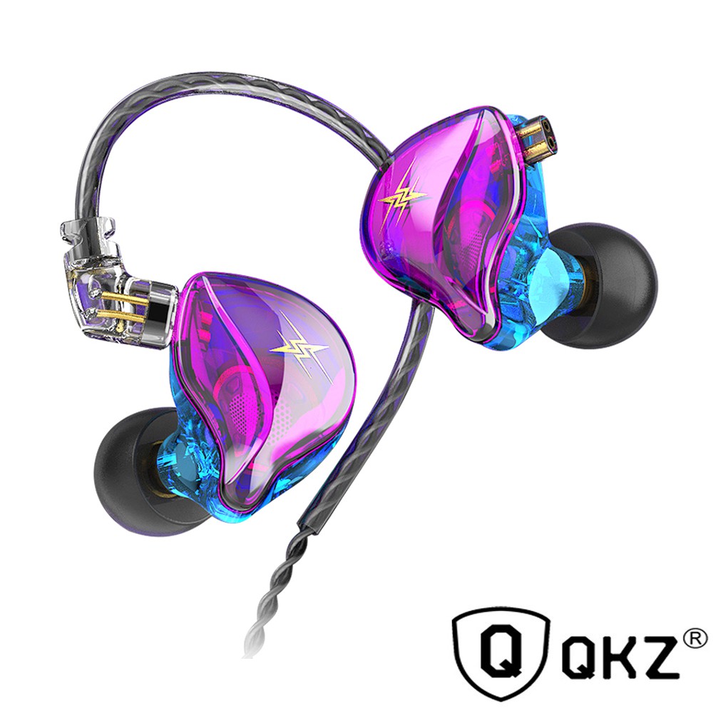 QKZ ZXT ZXN ZX3 ZXD Earphones HIFI Dynamic Bass Earbuds Monitor ...