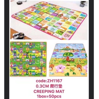 0.5cm Double-Side Baby Crawling Play Mat Dinosaur Puzzle Game Gym Soft Floor  Eva Foam Children Carpet for Babies KidsToys