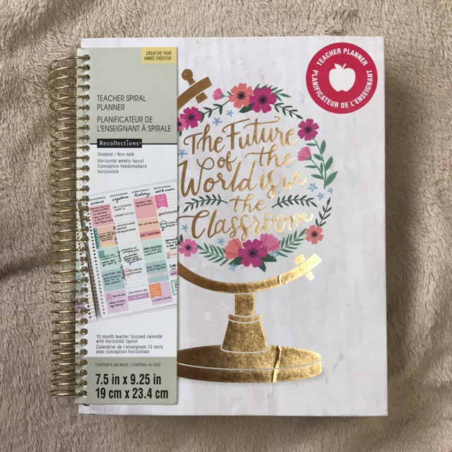 Recollections Teacher Planner (Medium) Shopee Philippines