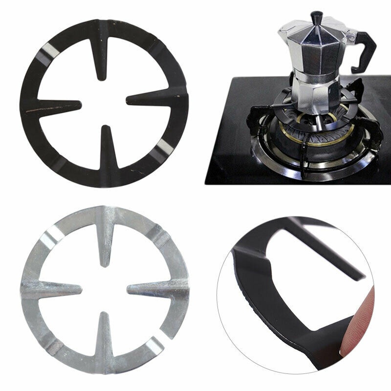 Iron Gas Stove Cooker Plate Coffee Moka Pot Stand Reducer Ring Holder Tools Cookware Parts 1175