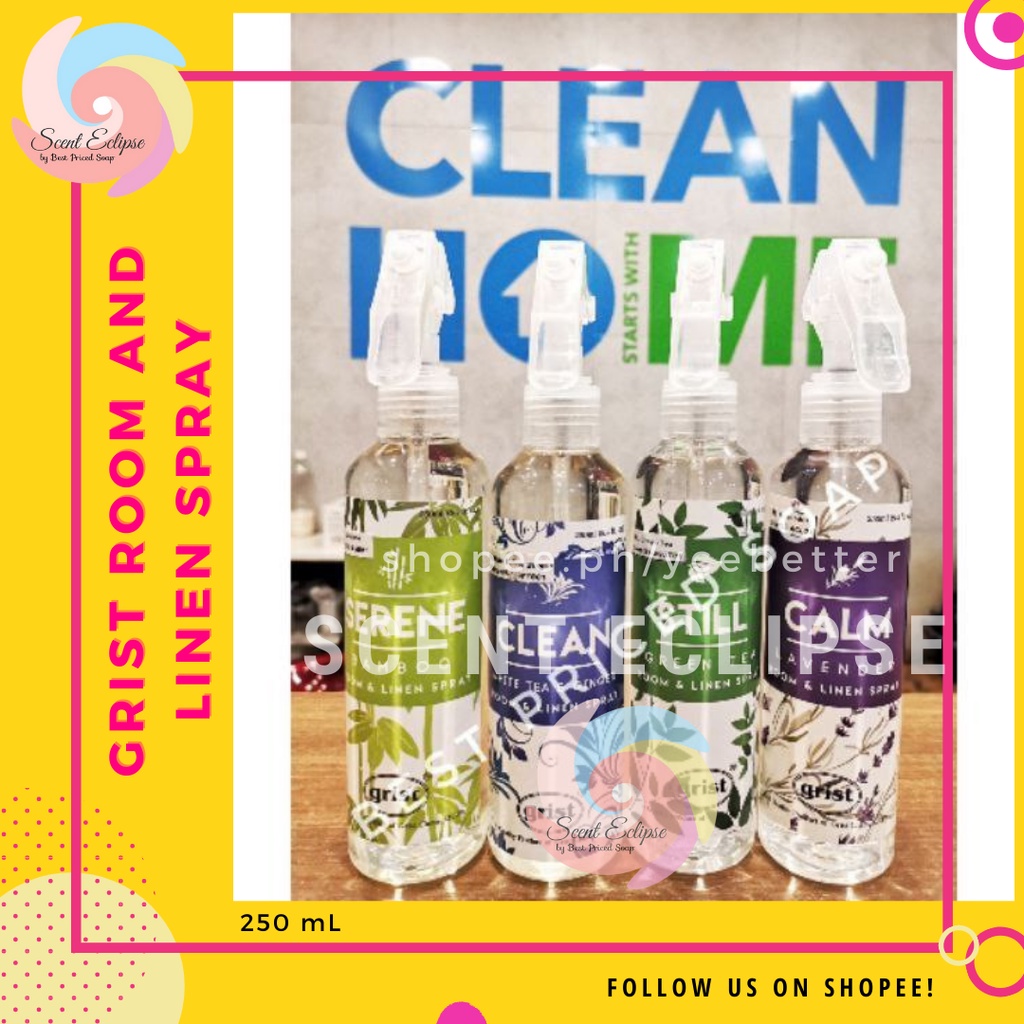 Grist Room and Linen Spray 250ML (ONHAND/IN STOCK) Shopee Philippines