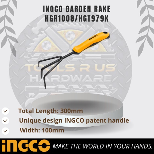 INGCO GARDEN RAKE HGR1008 BN-HT BIÑAN | Shopee Philippines