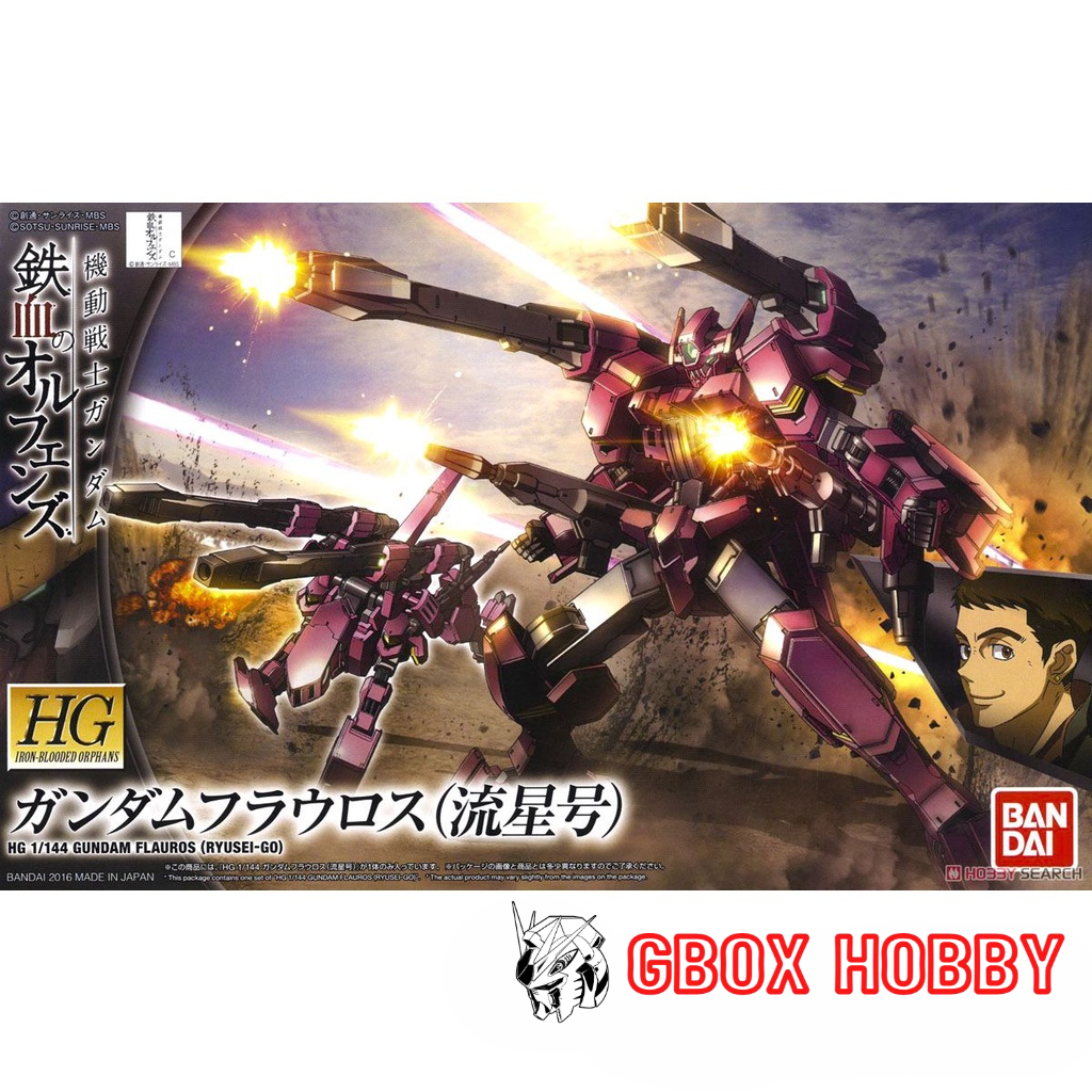 Bandai Hobby HG Orphelines 1/144 Broutent Kai Gundam Fer Blooded Orphelines modèle kit