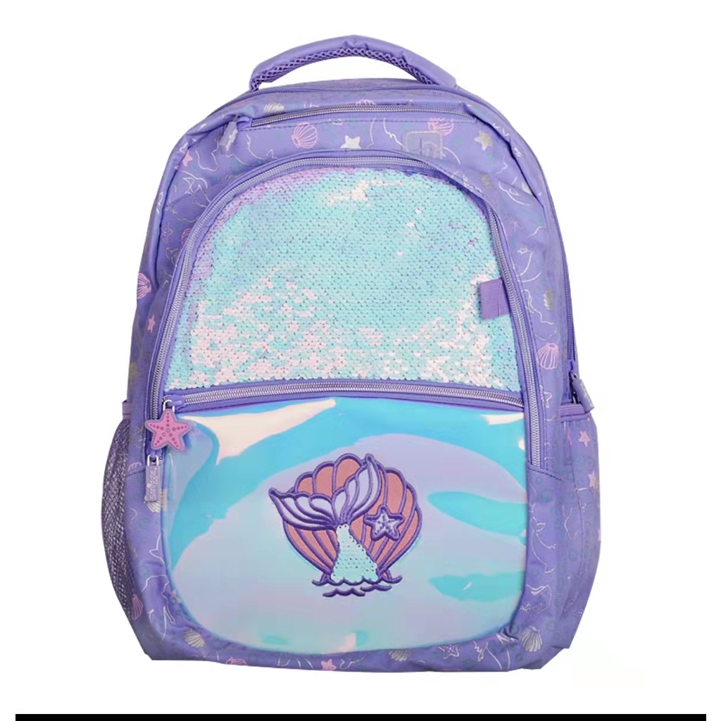 Smiggle sequins mermaid bag backpack school bag children's backpack ...