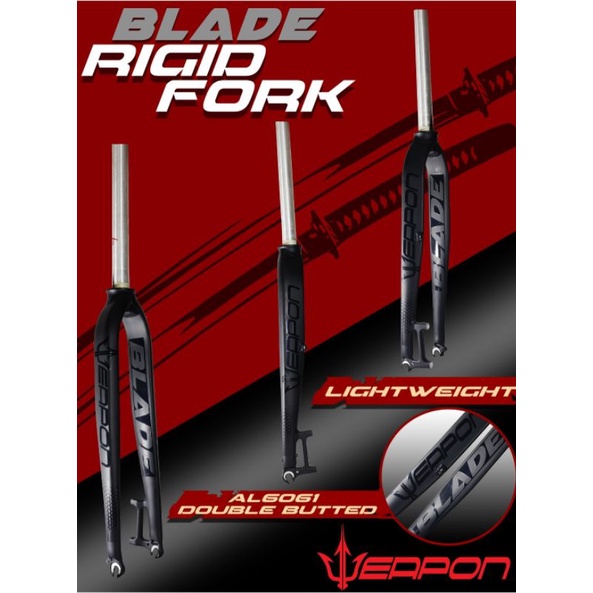 WEAPON LIGHTNING BLADE REVENGE RIGID FORK 29 27.5 Shopee Philippines