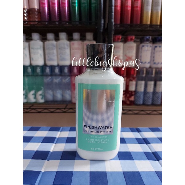 FRESHWATER Men's Bath & Body Works Lotion (USA) Shopee Philippines