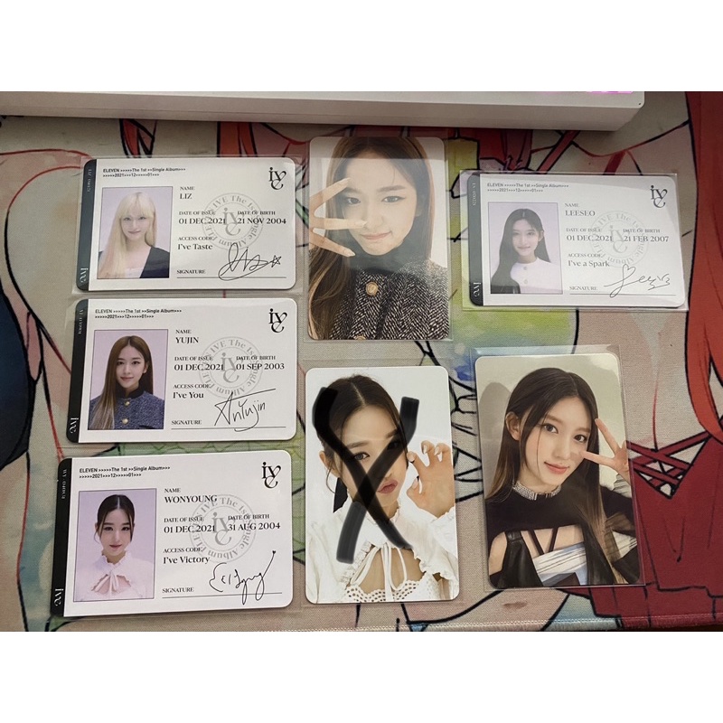 IVE Eleven Photocard ID Card | Shopee Philippines