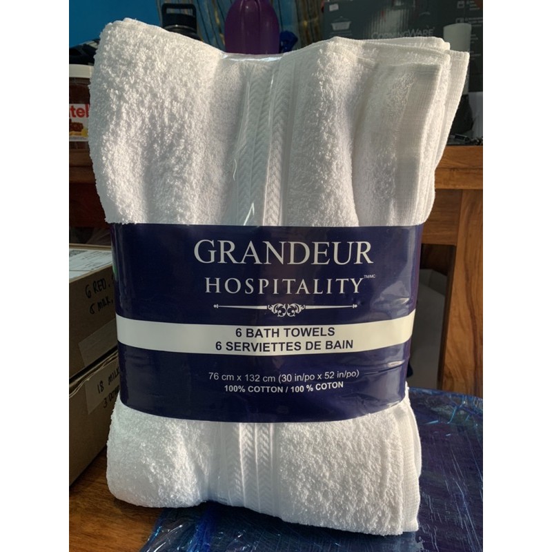 Grandeur Luxury Bath Towels price per piece Shopee Philippines