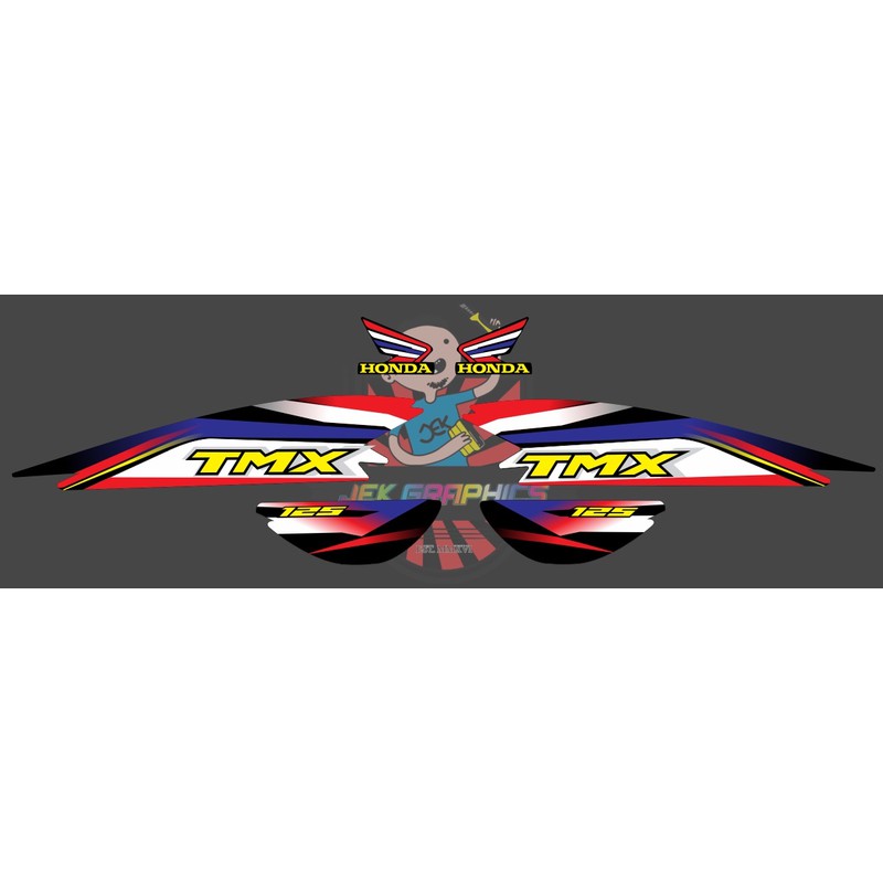 TMX 125 Thai (MC Decals) | Shopee Philippines