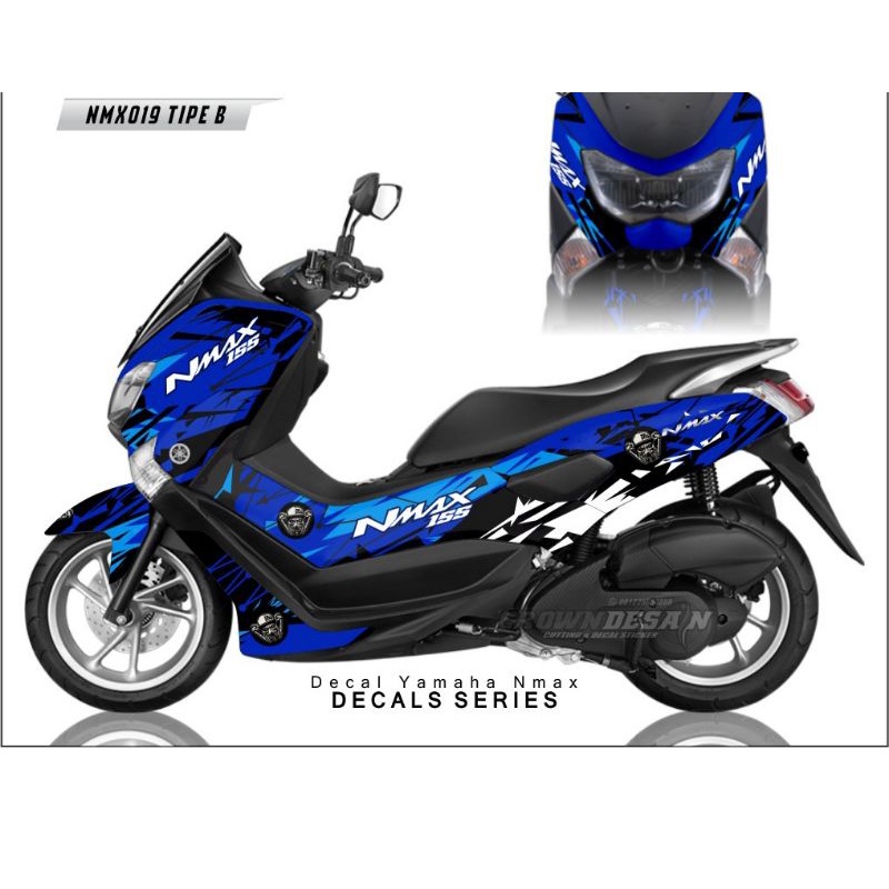 Decal / Sticker for nmax old full body Striping nmax 155 full motif ...