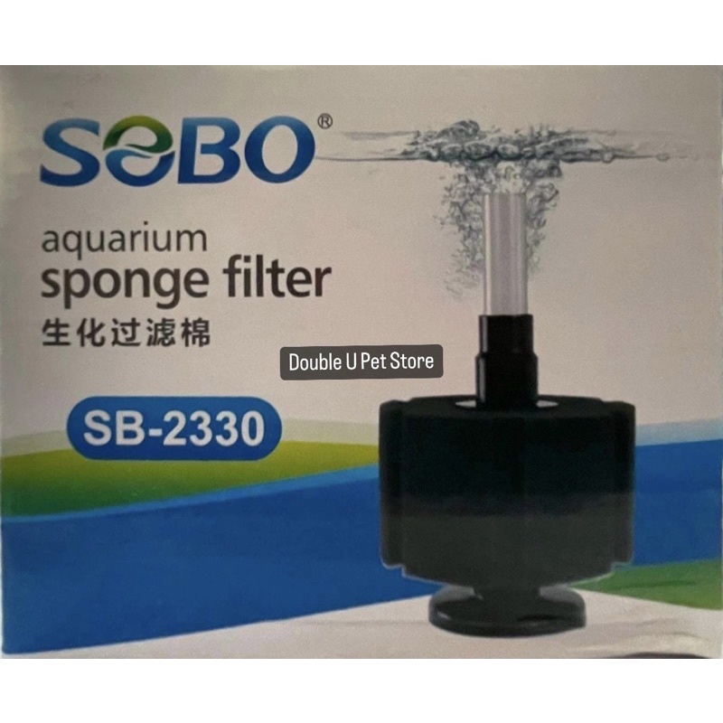 Sobo SB1330, SB2330, SB3330 Aquarium Sponge Filter Shopee Philippines