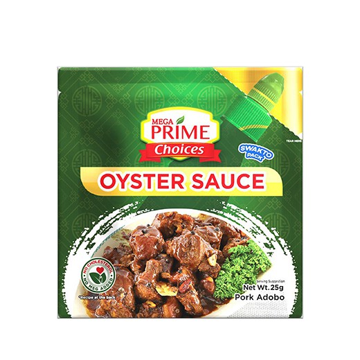 Mega Prime Choices Oyster Sauce Sachet 25g Shopee Philippines