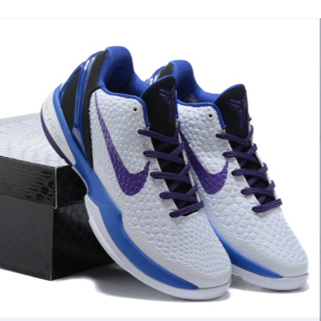 Kobe 6 white deals and purple