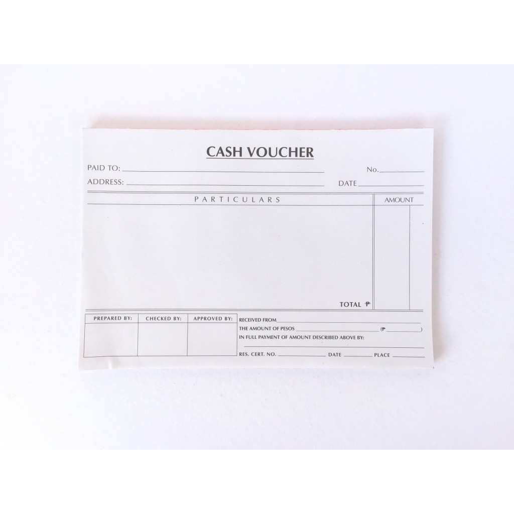 Cash Voucher 50 sheets | Shopee Philippines