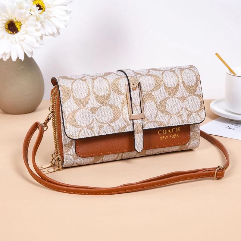 NEW Coach Mini Phone top Shoulder Bag