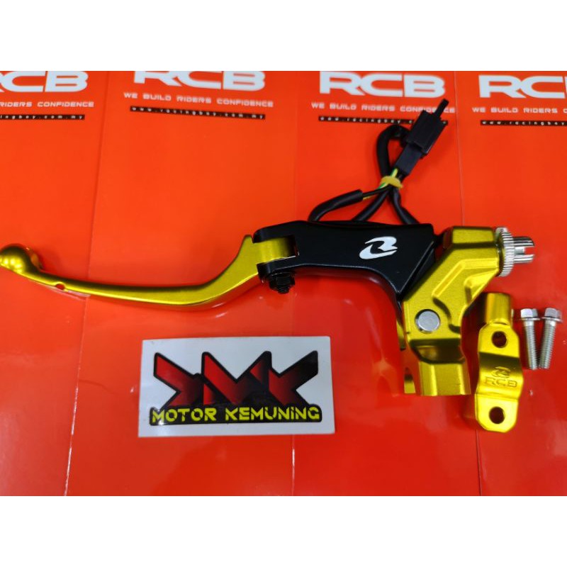 RCB RACING BOY MASTER BRAKE PUMP S1 ( LH ) CABLE ONLY CLUTCH LEVER (S1 ...