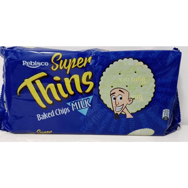 Rebisco Super Thins Baked Chips Choco & Milk 10 x 26g Shopee Philippines