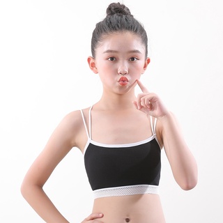2pcs/Lot Girls Underwear Cotton Children Training Bra Teenager  Undergarments 8-18years