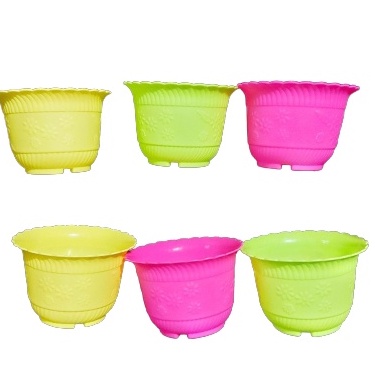 Pastel Colored Color Pots Assorted Colors Small 5 X 3.5 Inches Pot ...