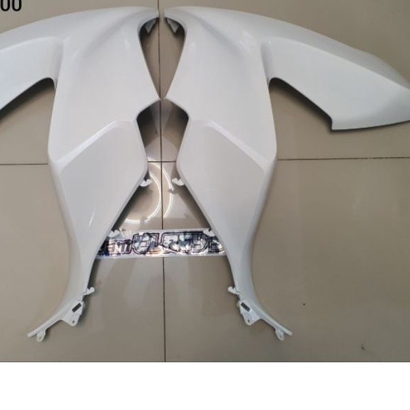 PCX 150 FRONT SIDE FAIRING PEARL WHITE | Shopee Philippines